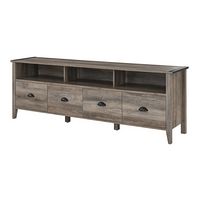 Walker Edison - Industrial Farmhouse TV Stand for TV's up to 80