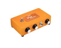 Warm Audio - Foxy Tone Box Guitar Pedal - Orange - Left View