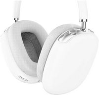 SaharaCase - Liquid Silicone Cover Case for Apple AirPods Max - White - Left View