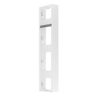 MartinLogan - Masterpiece Series CI,  On-Wall Enclosure for Monument 7XW - Paintable White - Left View