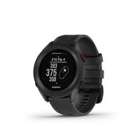 Garmin - Approach S12 GPS Smartwatch 33mm Fiber-Reinforced Polymer - Black - Left View