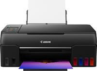 Canon - PIXMA MegaTank G620 Wireless All-In-One Inkjet Printer - Black - Left View