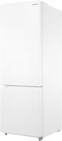 Insignia™ - 11.5 Cu. Ft. Bottom Mount Refrigerator with ENERGY STAR Certification - White - Left View