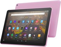 Amazon - Fire HD 10 – 10.1” – Tablet – 32 GB - Lavender - Left View