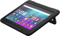 Amazon - Fire 10 Kids Pro – 10.1” Tablet – ages 6+ - 32 GB - Black - Left View