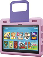 Amazon - Fire 10 Kids – 10.1” Tablet – ages 3-7 - 32 GB - Lavender - Left View