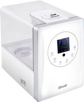 Levoit - Aerapy Hybrid 1.6 Gal Ultrasonic Humidifier - White - Left View