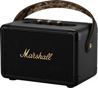 Marshall - Kilburn II Portable Bluetooth Speaker - Black/Brass - Left View