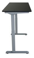 Victor - Electric Full Standing Desk - Black - Left View