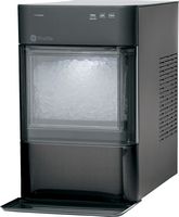 GE Profile - Opal 2.0 38 lb. Portable Ice maker with Nugget Ice Production and Built-In WiFi - Bl... - Left View