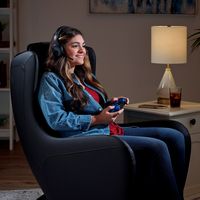 Insignia™ - Compact Massage Chair - Left View