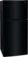 Frigidaire - 20 Cu. Ft. Top Freezer Refrigerator - Black - Left View