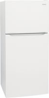 Frigidaire - 18.3 Cu. Ft. Top Freezer Refrigerator - White - Left View