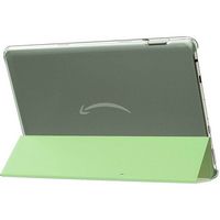 SaharaCase - Tri-Fold Folio Case for Amazon Fire HD 10 (2021) - Olive Green - Left View