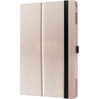 SaharaCase - Bi-Fold Folio Case for Amazon Fire HD 10 (2021) - Rose Gold - Left View