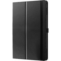SaharaCase - Bi-Fold Folio Case for Amazon Fire HD 10 (2021) - Black - Left View