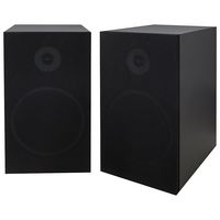 iLive - Dual Desktop Bluetooth Speakers - Black - Left View