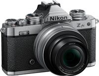 Nikon - Z fc 4K Video Mirrorless Camera w/ NIKKOR Z DX 16-50mm f/3.5-6.3 VR - Black/Silver - Left View
