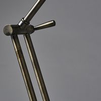 OttLite - Wellness Series Refine LED Desk Lamp - Gold - Left View