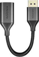 Insignia™ - DisplayPort to HDMI Adapter - Black - Left View