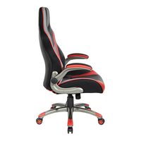 OSP Home Furnishings - Uplink Gaming Chair - Red - Left View