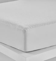 Bedgear - Moisture Wicking Mattress Protector- Cal King - White - Left View