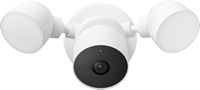 Google - Nest Cam with Floodlight - Snow - Left View