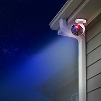 Swann - Professional Security Add-On Bullet Camera, PoE NVR 4K HD Video, Indoor/Outdoor 2-Way Tal... - Left View