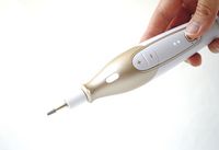 Beurer - Electric Manicure/Pedicure Set - White & Gold - Left View