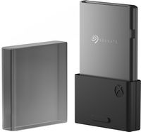 Seagate - 2TB Storage Expansion Card for Xbox Series X|S Internal NVMe SSD - Black - Left View