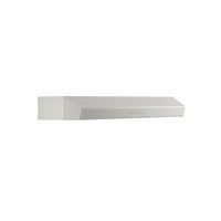 Zephyr - 30 inches - Convertible - Under cabinet Range Hood - White - Left View