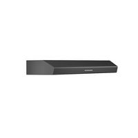 Zephyr - 30 inches - Convertible - Under cabinet Range Hood - Black Stainless Steel - Left View