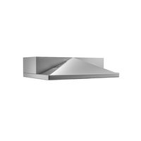 Zephyr - 30 inches - Convertible - Under cabinet Range Hood - Stainless Steel - Left View