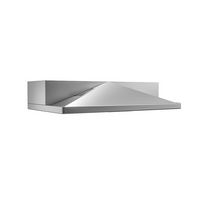 Zephyr - 36 inches - Convertible - Under cabinet Range Hood - Stainless Steel - Left View