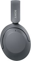 Sony - WH-XB910N Wireless Noise Cancelling Over-The-Ear Headphones - Gray - Left View