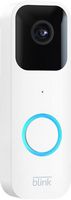 Blink - Smart Wifi Video Doorbell – Wired/Battery Operated with Sync Module 2 - White - Left View