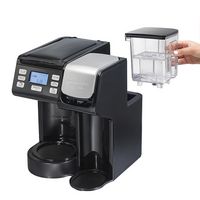 Hamilton Beach - FlexBrew Trio Coffee Maker - Black - Left View