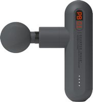 Sharper Image - Powerboost Move Deep Tissue Travel Percussion Massager - Grey - Left View