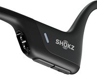 Shokz - OpenRun Pro Premium Bone Conduction Open-Ear Sport Headphones - Black - Left View