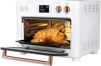 Café - Couture Smart Toaster Oven with Air Fry - Matte White - Left View