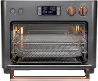 Café - Couture Smart Toaster Oven with Air Fry - Matte Black - Left View