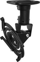 Insignia™ - Universal Projector Ceiling Mount - Black - Left View