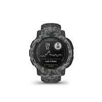 Garmin - Instinct 2 Camo Edition 45 mm Smartwatch Fiber-reinforced Polymer - Graphite Camo - Left View