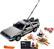 LEGO - Back to the Future Time Machine 10300 Toy Building Kit for Adults (1,856 Pieces) - Left View