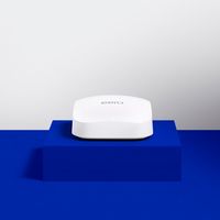 eero - Pro 6E AXE5400 Tri-Band Mesh Wi-Fi 6E Router - White - Left View