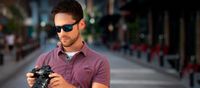 GUNNAR - Intercept  Computer Glasses with Blue Light Reduction , SUN Lenses - Onyx - Left View