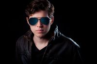 GUNNAR - Maverick Computer Glasses with Blue Light Reduction , SUN Lenses - Gunmetal - Left View