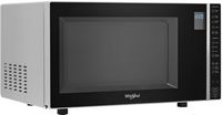 Whirlpool - 1.1 Cu. Ft. Countertop Microwave with 900W Cooking Power - Silver - Left View