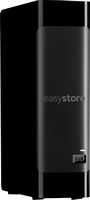 WD - easystore 20TB External USB 3.0 Hard Drive - Black - Left View