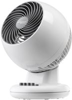 WOOZOO - Compact Personal Oscillating Fan - White - Left View